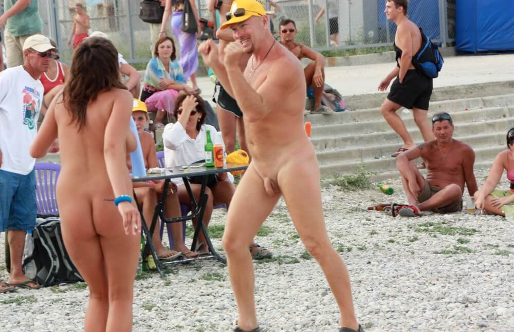 Pics Neptune Beach Cleanup - Nudity should be natural