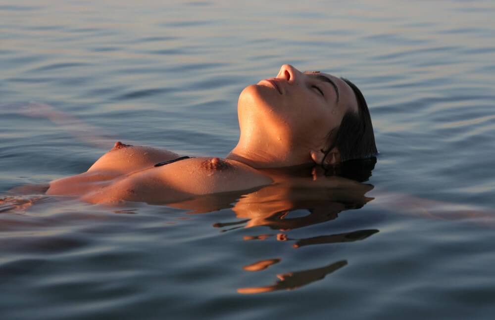 Sunlight Water to the Night pics - Striving for harmony with nature—its okay to be a little naked