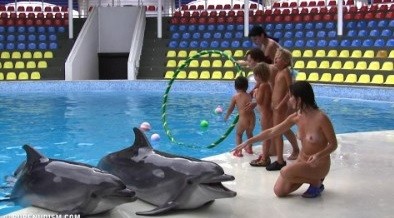 Dolphin Day Delights 1 - Nature provides inspiration and energy for the lives of naturists