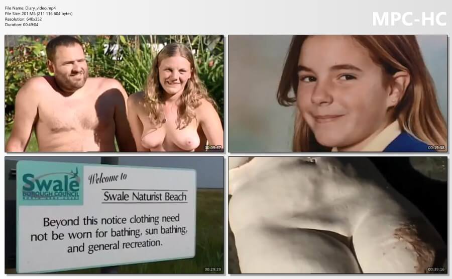 Diary of a nudist video - Visit a nudist beach
