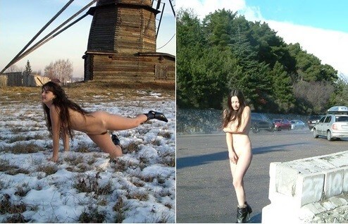Beautiful Suntan Stretches-Winter Sport pics - Naturism as the meaning of life