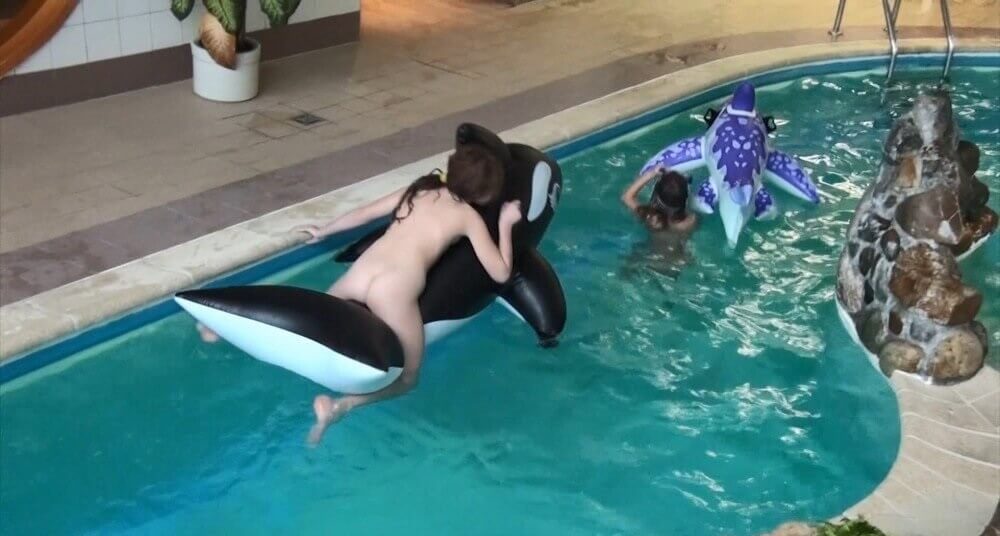 Naturism in the pool Full HD - Nudity promotes a better understanding of oneself and ones feelings