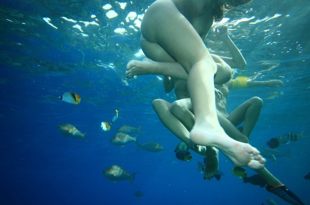 Egyptian Snorkelers Part - Simplicity and naturalness are valued in nudism