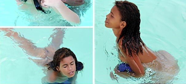 Brazil naturism gallery, Tropic Pool Sunbath 2 - The Cult of Nudity Is Open to All