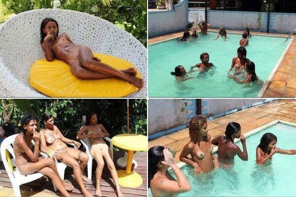 Brazil Pool Sunbath photos - Many see bodily freedom as an important value