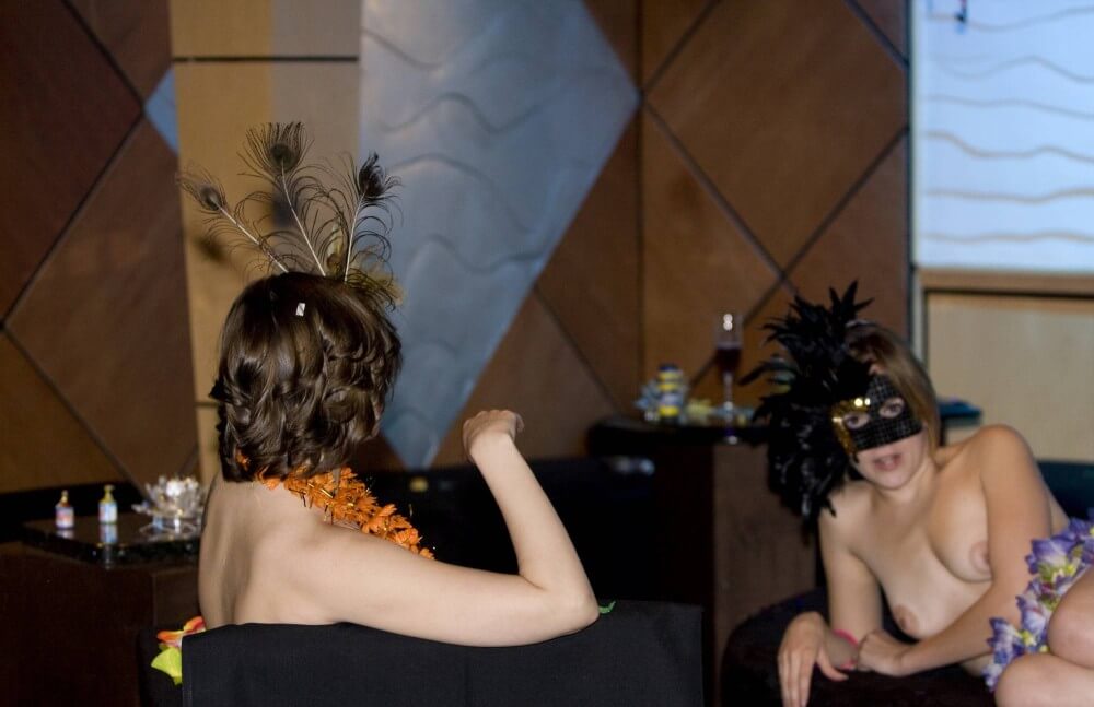 Masquerade Lounging photos - Naturism teaches us to accept and respect ourselves and others without inhibition
