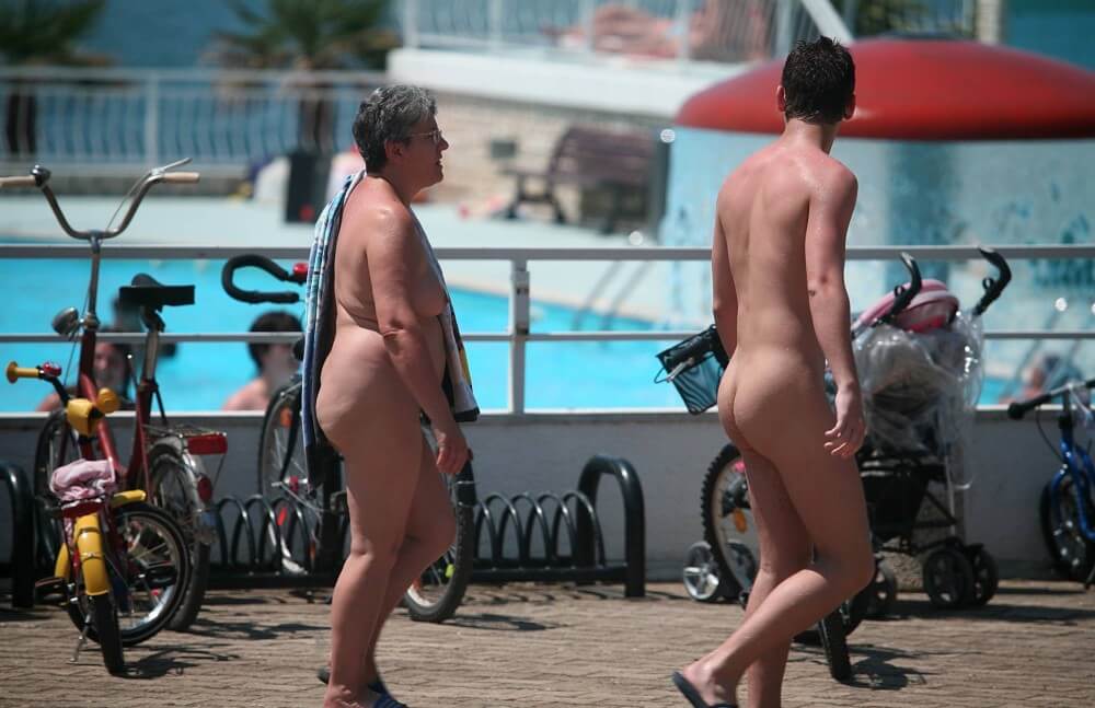 Sun-Soaked Sidewalk pics - The underlying principle of nudism and naturism is the value of harmony and balance