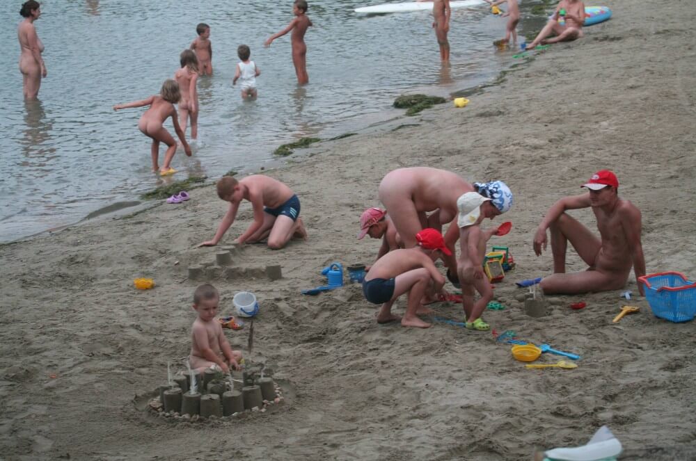 Nude Mom Nurture Series photos - The idea of self-acceptance and self-respect is important among naturists