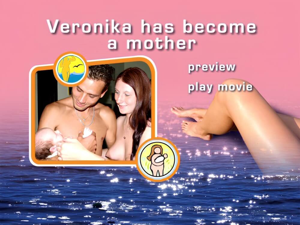 Naturist Freedom: Veronika Has Become a Mother - Nudity is seen as a natural and beautiful aspect of life