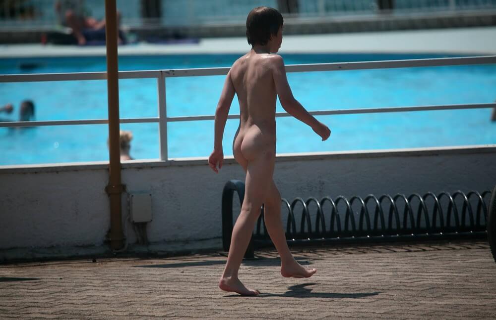 Grassy Patio Nature Hike - Nudity fosters trust and honesty