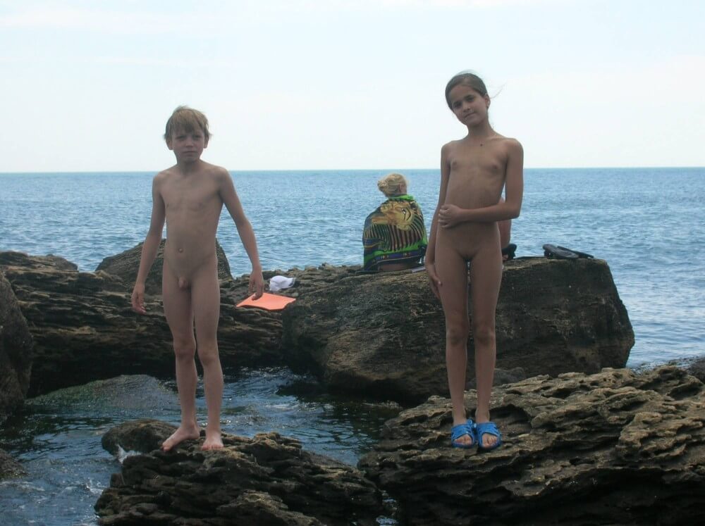 Beach Rocking Profile pics - People practice nudism to achieve harmony with nature