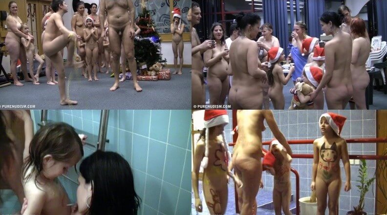 Christmas day Full HD video - Naturism teaches you to accept yourself and others
