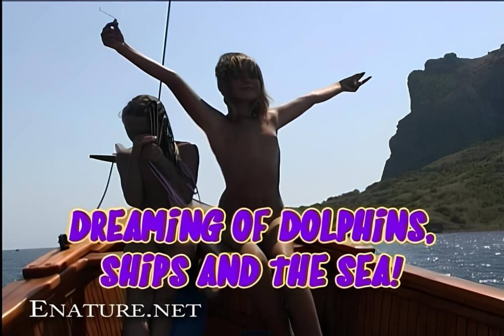 Enature - Dreaming of Dolphins, Ships and The Sea - Clothing is also a mask for a nudist