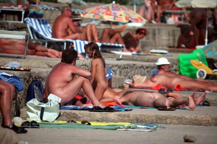 Passing Through Shores photo - Promoting nudism to the masses