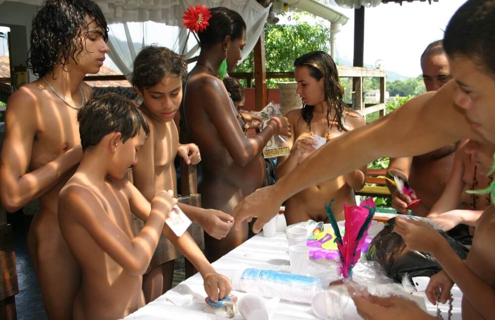 Brazilian Sunshine Beauty photos - Naturists view nudity as a philosophy of life