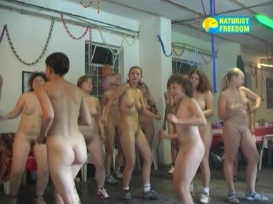 Naturist Freedom: Discotheque in a Cellar - Naturists view nudity as a philosophy of life
