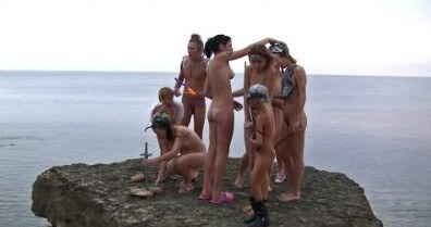 Rocky Canyon Cabin # 2 video - Lightheartedness and ease are characteristic features of the practice of nudism and naturism