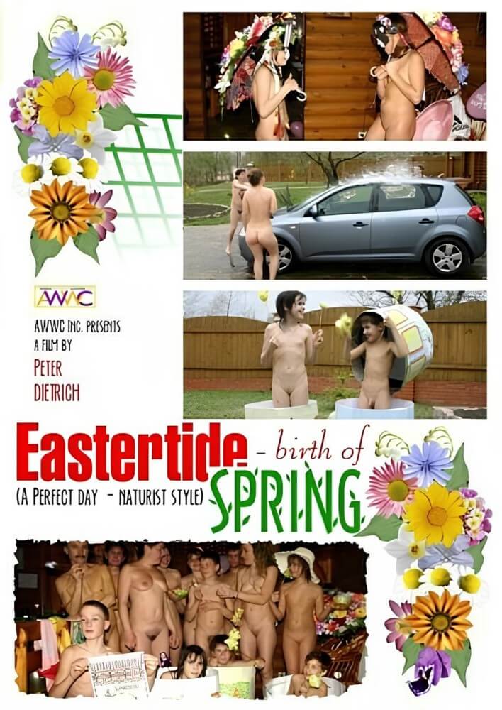Enature - Eastertide birth of spring, AWWC, Peter Dietrich - Naturism is based on love for oneself and nature