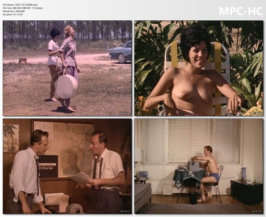 Diary of a nudist (1961) film HD - Connoisseurs of naturism choose nature