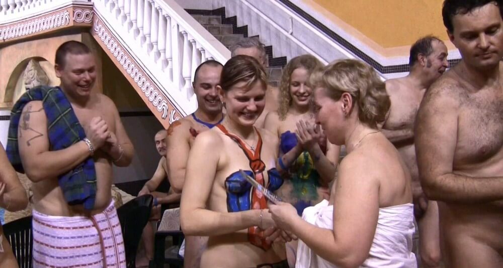 Aqua Nude Relaxation - Nudism promotes happiness and well-being