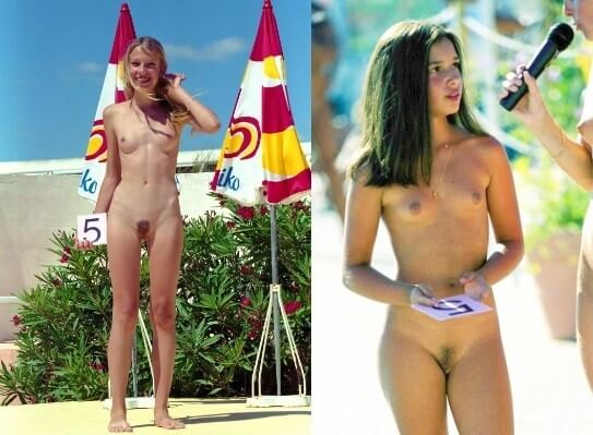 Junior Miss Pageant Beauty Contest photos - Advocates of naturism and nudism live in harmony with nature