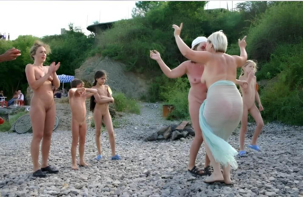Dances on a beach pics - Happiness is achieved through embracing naturism