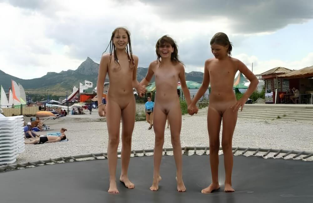 Trampoline pics - Nudity fosters the development of trust and sincere relationships