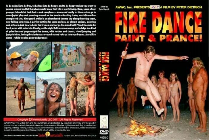 Enture, AWWC – Fire Dance, Paint and Prance! - The concept of being without clothes