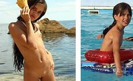 Naturism photo gallery # 25 - A closed community of naturists