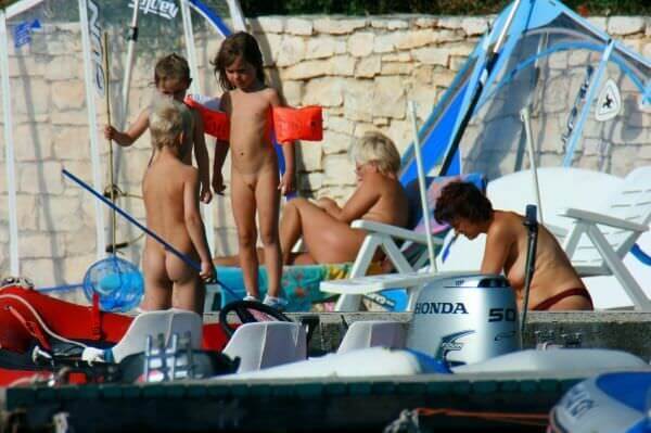 By the boat photos - Naturism as a lifestyle and a way to connect with nature