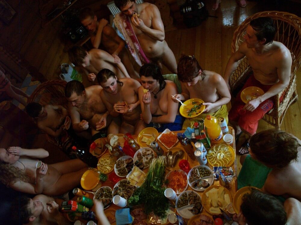 Family Valentines Dinning pics - Freedom as the core principle of naturism