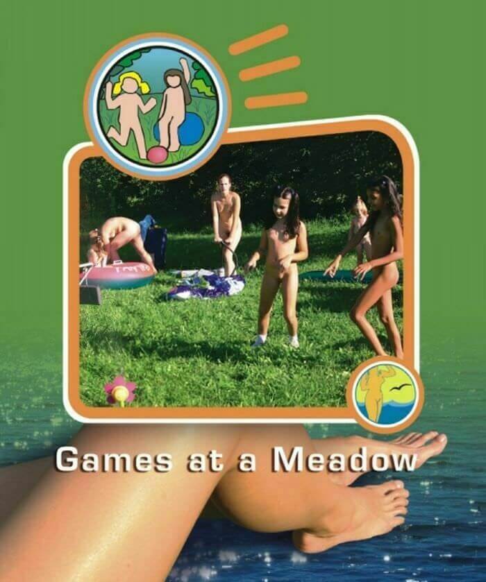 Naturist Freedom: Games at a Meadow - The idea of being naked is good