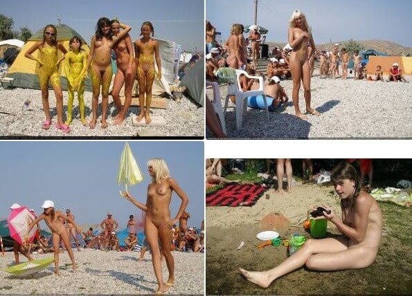 Beautiful Princesses On The Sea photos - Nudism promotes inner happiness