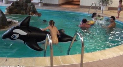Naturism - Indoor dolphin ride Full HD upd - Naturism and Nudism as a Path to Inner Freedom and Harmony