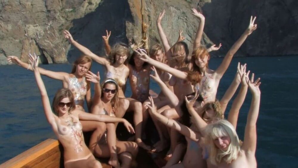 Nudist Girls Boat Cruise Full HD - In naturism, nature serves as the bodys natural clothing