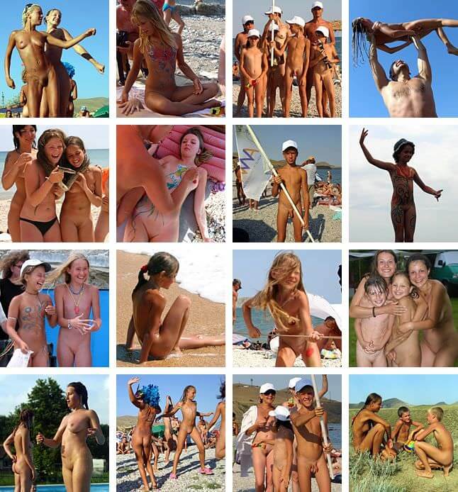 A new collection of beautiful nudist photos - The naked body as a reflection of inner beauty
