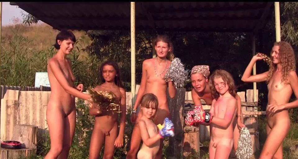Countryside Lounging 1 nudism video - Nudists relax beautifully—a sight to behold