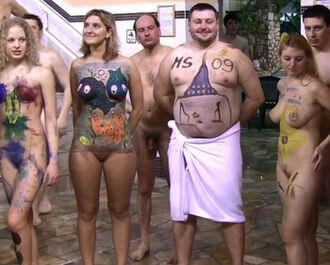 AquaPark Pageant Night Full HD video - What is naturist tourism